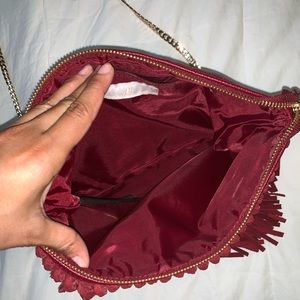H&M Bags - Red fringe crossbody H&M Bags - Red fringe crossbody